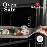 Grill sütőlap 47 cm indukciós tapadásmentes Berlinger Haus Taupe Collection