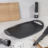 Grill sütőlap 47 cm tapadásmentes titánPro bevonattal indukciós Antracit Collection Berlinger Haus