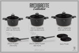 10 részes edénykészlet tapadásmentes indukciós Antracit Collection Berlinger Haus