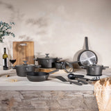 Berlinger Haus 15 részes indukciós edénykészlet– Anthracite Collection