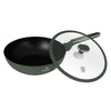 Berlinger Haus matt zöld tapadásmentes indukciós Wok fedővel 28 cm