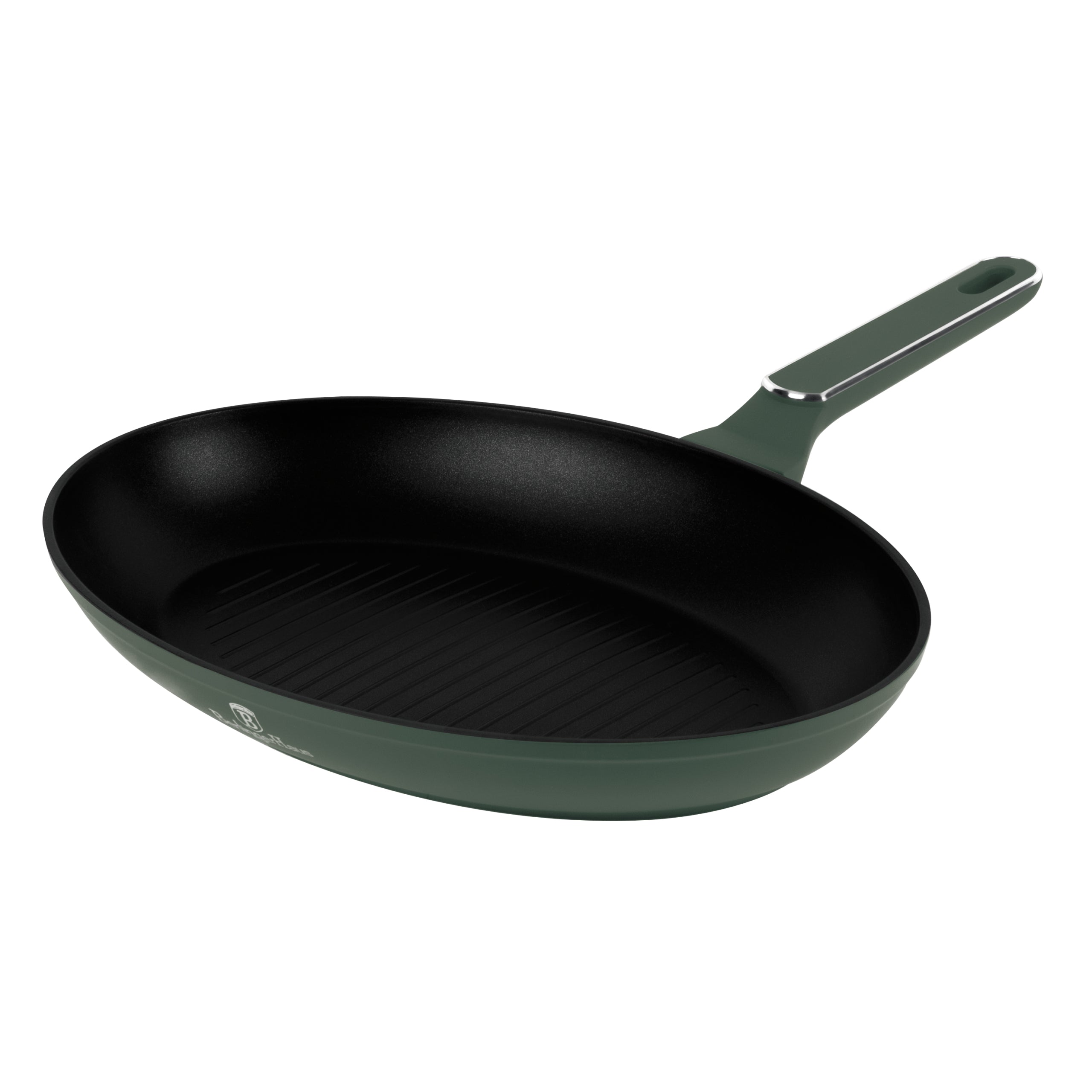 Berlinger Haus matt zöld tapadásmentes indukciós halsütő serpenyő 35 cm