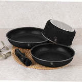 Berlinger Haus 10 részes indukciós edénykészlet levehető nyéllel – Matte Black Collection