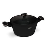 Berlinger Haus Lábas fedővel (4.3 L) – indukciós – Black Rose Collection