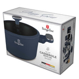 Berlinger Haus tapadásmentes indukciós Lábas fedővel 4,3 L matt kék