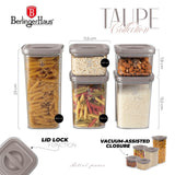 Berlinger Haus 5+5 részes tároló szett – Taupe Collection