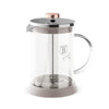 Dugattyús kávé és teafőző 600 ml szürke Berlinger Haus