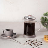 Dugattyús kávé és teafőző 800 ml szürke Berlinger Haus