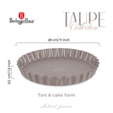 Pite sütőforma tapadásmentes titánPro bevonattal 28 cm Berlinger Haus Taupe szürke