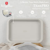 Berlinger Haus tapadásmentes tepsi fedővel 36 cm matt krém Sahara Collection