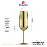 Berlinger Haus 2 db-os fém pezsgőspohár szett – 4. kép
