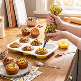 Berlinger Haus 6 csészés muffin sütőforma habzsákkal – 10. kép