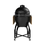 Berlinger Haus XL Kamado grill magas állvánnyal és oldalsó polcokkal
