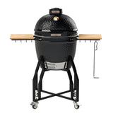 Berlinger Haus XL Kamado grill magas állvánnyal és oldalsó polcokkal – 3. kép