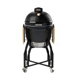 Berlinger Haus XL Kamado grill magas állvánnyal és oldalsó polcokkal – 7. kép