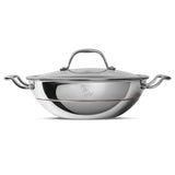 Berlinger Haus professzionális indukciós wok fedővel 24 cm – Copper Touch Collection