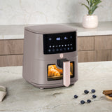 XL AirFryer átlátszó ablakkal digitális 5 liter Berlinger Haus matt szürke