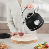 Berlinger Haus Elektromos vízforraló hőfok kijelzővel (2200 W) – Black Rose Collection