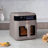 XXL AirFryer átlátszó ablakkal digitális Berlinger Haus matt szürke