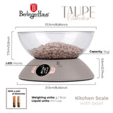 Berlinger Haus Konyhai mérleg tállal (5 kg) – 9. kép