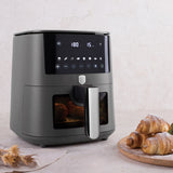 AirFryer átlátszó ablakkal 5 literes 1400 W Berlinger Haus Anthracite