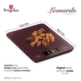 Berlinger Haus Digitális üveg konyhai mérleg (5 kg) – 5. kép