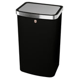 Berlinger haus Szenzoros szemetes 60 l Black Rose Collection ezüst matt fekete
