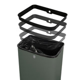 Berlinger haus Szenzoros szemetes 60 l zöld Matte Green Collection