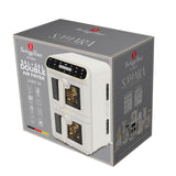 Berlinger Haus XXXL Dupla AirFryer átlátszó ablakokkal 5,5+5,5L Sahara