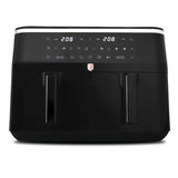 Berlinger Haus Dupla AirFryer átlátszó ablakokkal (4.5+4.5L)