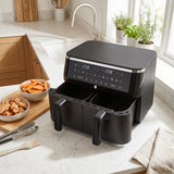 Berlinger Haus Dupla AirFryer átlátszó ablakokkal (4.5+4.5L) – 8. kép