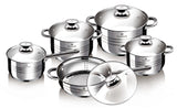 Blaumann Gourmet Line Jumbo 10 db-os INOX edénykészlet BL-1637