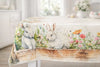 Easter Garden nyuszis asztalterítő, 137x180 cm
