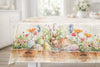 Easter Garden húsvéti nyuszis asztalterítő, 137x235 cm