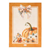 Őszi tök mintás pamut konyharuha – 50 × 70 cm – Racconti d'Autunno