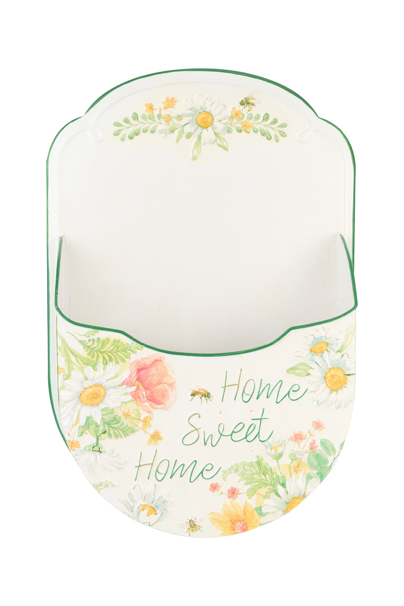 fém fali virágtartó Home Sweet Home 41 cm