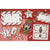 Tálka Nutcracker Twist karácsonyi porcelán két részes tálca közepén diótörő