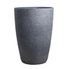 Cement kaspó 25x35 cm grafit szürke