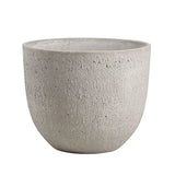Cement kaspó 30x25 cm antik krém