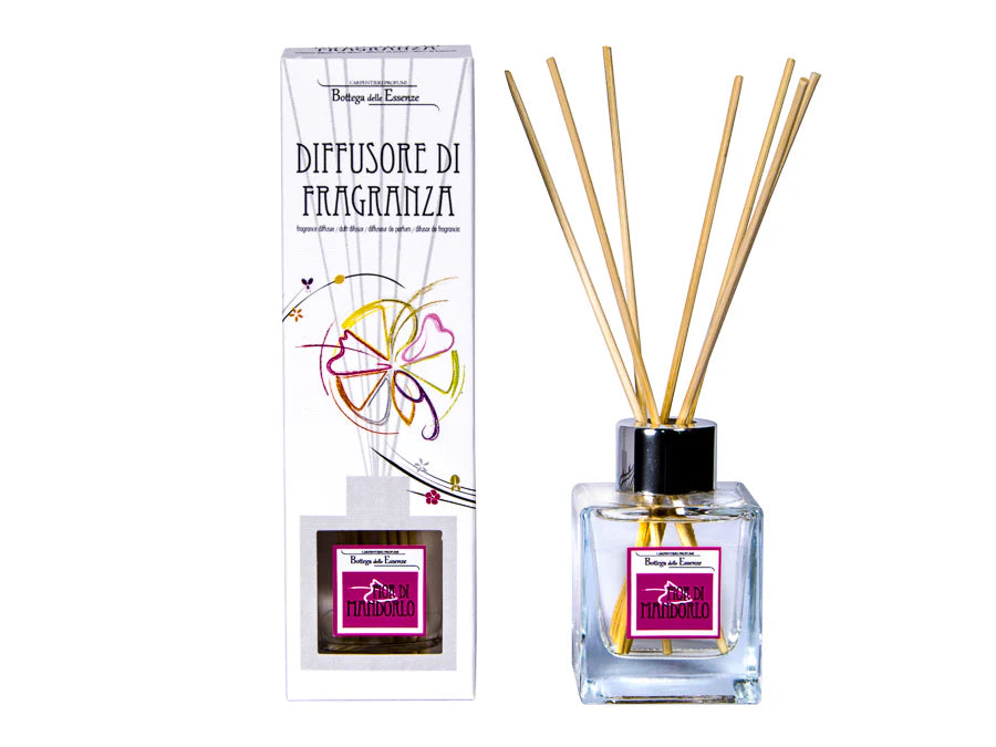 Illat diffúzor 100 ml – Mandulavirág Rattanpálcás Szobaillatosító