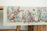 Easter Garden húsvéti asztalterítő, 96x100 cm