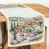 Levendula farm asztali futó 37x100 cmGépi gobelin
