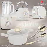 Berlinger haus 6 részes konyhai késkészlet bambusz vágódeszkával Sahara Collection