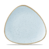 Churchill Stonecast Duck Egg Blue kerámia háromszög tányér 26,5 cm