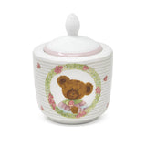 Porcelán cukorka tartó 350 ml macis Sweet Bear díszdobozban