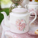 Porcelán teáskanna 1100 ml Fiorira díszdobozzal