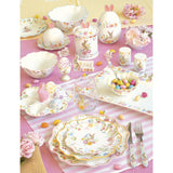 Húsvéti nyuszis porcelán teás csésze + alj 200 ml díszdobozban