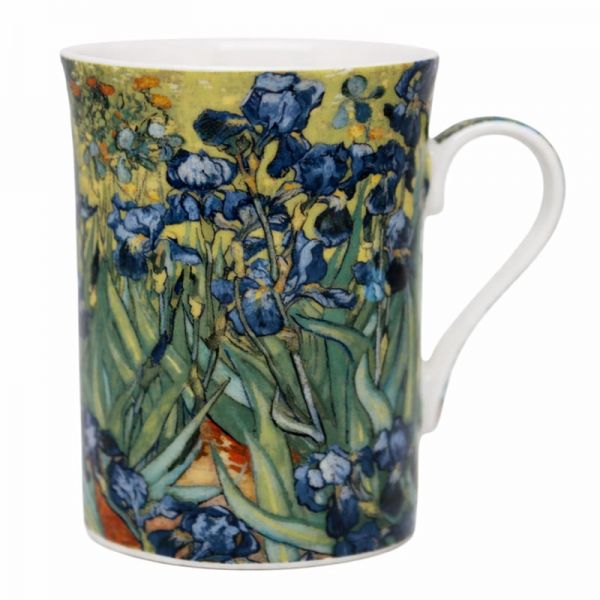 Van Gogh Íriszek porcelán bögre 300 ml - papír csomagolásban
