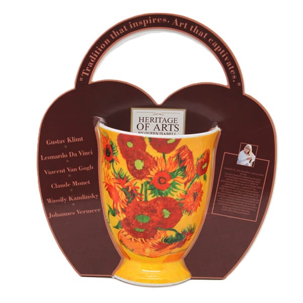 Van Gogh Napraforgók porcelán bögre 300 ml - papír csomagolásban