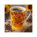 Van Gogh Napraforgók porcelán bögre 300 ml - papír csomagolásban